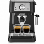 ماكينة إسبريسو De'Longhi Stilosa EC260BK بضغط 15 بار وتصميم أسود مدمج