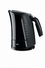 غلاية مياه Braun MultiQuick 5 WK 500 بسعة 1.7L ونظام غلي سريع - أسود