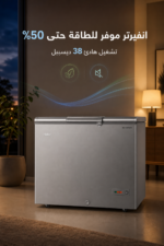 ⁦فريزر صندوقي هاير Hcf-428Vs بسعة 379 لتر وتقنية انفيرتر قابل للتحويل⁩ - الصورة ⁦3⁩