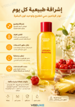 ⁦تونر Eqqualberry Vitamin Illuminating – إشراقة وتفتيح يومي بفيتامين C | 150 مل⁩ - الصورة ⁦2⁩