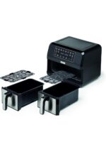 ⁦قلاية هوائية رقمية KENWOOD مزدوجة السلة 8 لتر – Dual Zone مع شاشة لمس | HFM75.000MB⁩ - الصورة ⁦7⁩