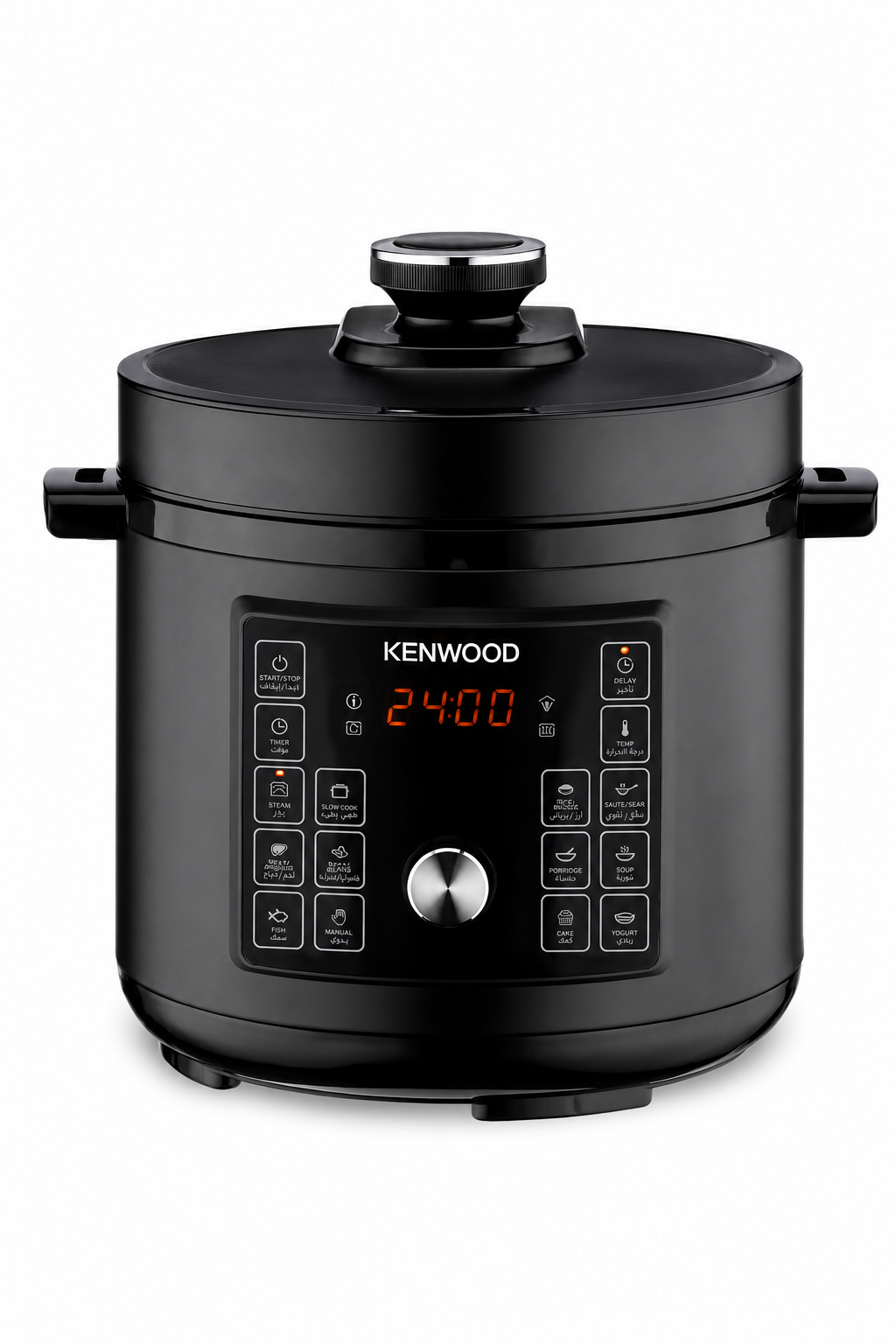 abda16d4-6e18-4f6f-a3c7-56c1d52206a8.png طنجرة ضغط كهربائية Kenwood PCM95.000BK متعددة الوظائف 16 في 1 بسعة 8 لتر - الصورة 1