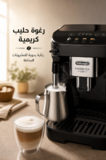 ⁦ماكينة قهوة De'Longhi Magnifica Evo ECAM 290.21 B بـ4 وصفات بلمسة واحدة⁩ - الصورة ⁦4⁩