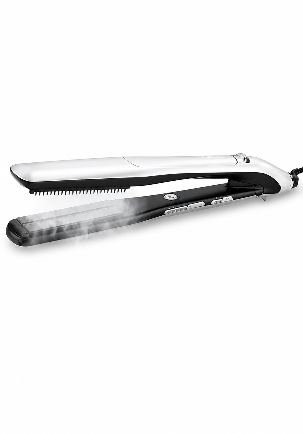 bd1a025c-4785-4f4e-b91c-bfad1cd549b9 مكواة فرد الشعر بالبخار BaByliss Steam Lustre بألواح سيراميك عريضة 36 مم - الصورة 1