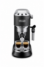 ماكينة إسبريسو De'Longhi Dedica Style EC685.BK بضغط 15 بار ونظام كابتشينو قابل للتعديل
