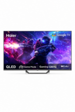 تلفزيون Haier H65S80EUX 65 بوصة QLED 4K UHD Google TV بتقنية Quantum Dot