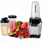 خلاط شخصي Kenwood kNutri BSP 70.560 SI بقدرة 600 واط مع 3 زجاجات To Go وتكسير الثلج