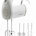 مضرب يدوي كهربائي Kenwood HMP20.000WH بقدرة 300 واط و5 سرعات مع توربو - أبيض