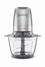 فرامة طعام زجاجية Kenwood بقدرة 650 واط وسعة عمل 600 مل - CHP62.400SI