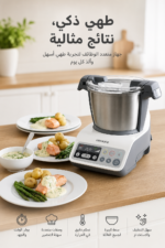 ⁦محضر طعام وطهي Kenwood kCook CCC200WH بسعة 1.5 لتر وبرامج طهي مسبقة⁩ - الصورة ⁦3⁩