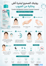 ⁦غسول CeraVe Blemish Control Cleanser – تنظيف البشرة المعرضة لحب الشباب⁩ - الصورة ⁦4⁩