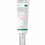 واقي شمس AXIS-Y Complete No-Stress SPF 50+ PA++++ Ver.3 – حماية فيزيائية وترطيب خفيف 50 مل