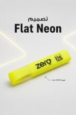 ⁦قلم هاي لايتر zero MISS Flat Neon أصفر - موديل 16471⁩ - الصورة ⁦3⁩