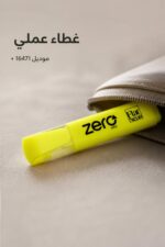 ⁦قلم هاي لايتر zero MISS Flat Neon أصفر - موديل 16471⁩ - الصورة ⁦4⁩