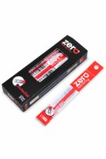 غيار قلم حبر جل zero أحمر 0.7mm، 12 قطعة - موديل 7904