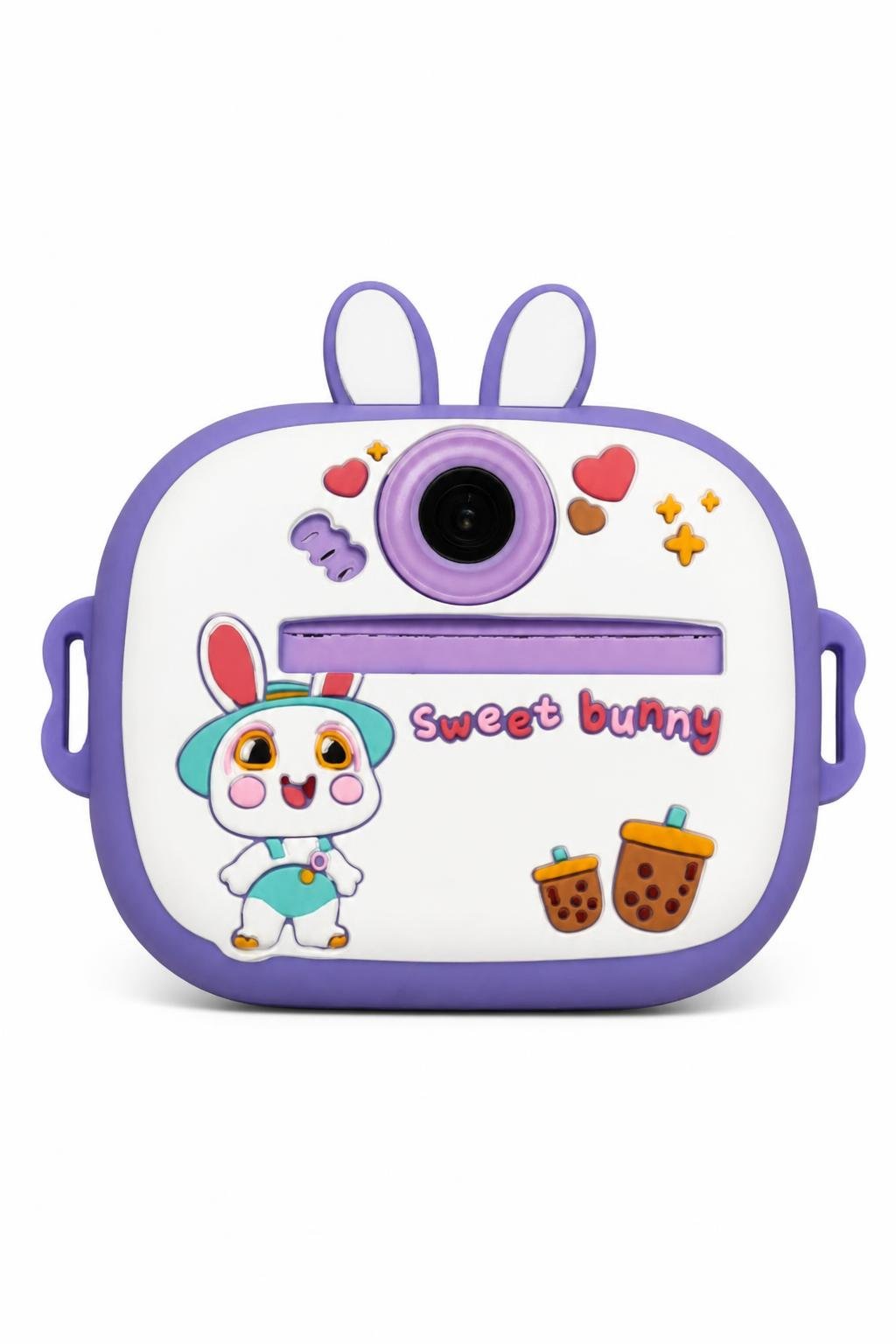 05d1edae-7aa1-4c69-8f09-5d4306ce3da3-1.jpg كاميرا بطباعة صور أبيض وأسود Sweet bunny موديل 8457868 - الصورة 1