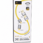 وصلة شحن QBest 4IN1 مرنة بقدرة 240W موديل QB245