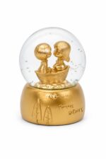 كرة ثلج كبيرة تعمل بالبطاريات بتصميم Love Story - 10324