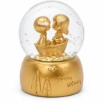 كرة ثلج كبيرة تعمل بالبطاريات بتصميم Love Story - 10324