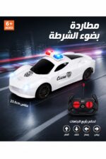 ⁦سيارة شرطة China Planet 121 بتحكم عن بعد وأضواء واقعية⁩ - الصورة ⁦2⁩