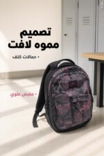 ⁦طقم حقيبة مدرسية Glossy Bird Gb2585 p مع مقلمة مقاس 18⁩ - الصورة ⁦4⁩