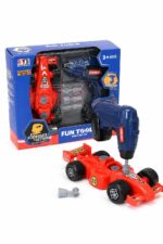 لعبة ميكانو FUN TOOLS سيارة سباق بمفك كهربائي - موديل 15361