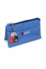 مقلمة Lexi قماشية مثلثة بسحاب واحد - موديل 9125