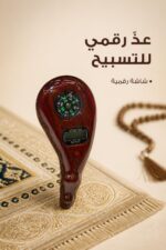 ⁦عداد تسبيح رقمي مع بوصلة موديل 15288⁩ - الصورة ⁦2⁩