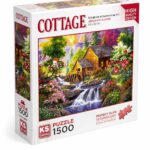 بازل KS Games Cottage 1500 قطعة Perfect Click - موديل 12435