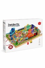 لعبة بناء مدينة خشبية MUWANZI Track Box City - 6959125