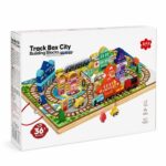 لعبة بناء مدينة خشبية MUWANZI Track Box City - 6959125