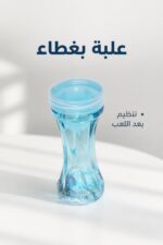 ⁦علبة معجون سلايم لونين بعبوة زرقاء شفافة - 2596656⁩ - الصورة ⁦3⁩