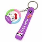 ميدالية مفاتيح سيليكون Hello Kitty بقشاط موديل 1448384