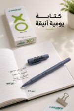 ⁦قلم حبر جاف HAUSER XO أسود 0.7 موديل 4575⁩ - الصورة ⁦2⁩
