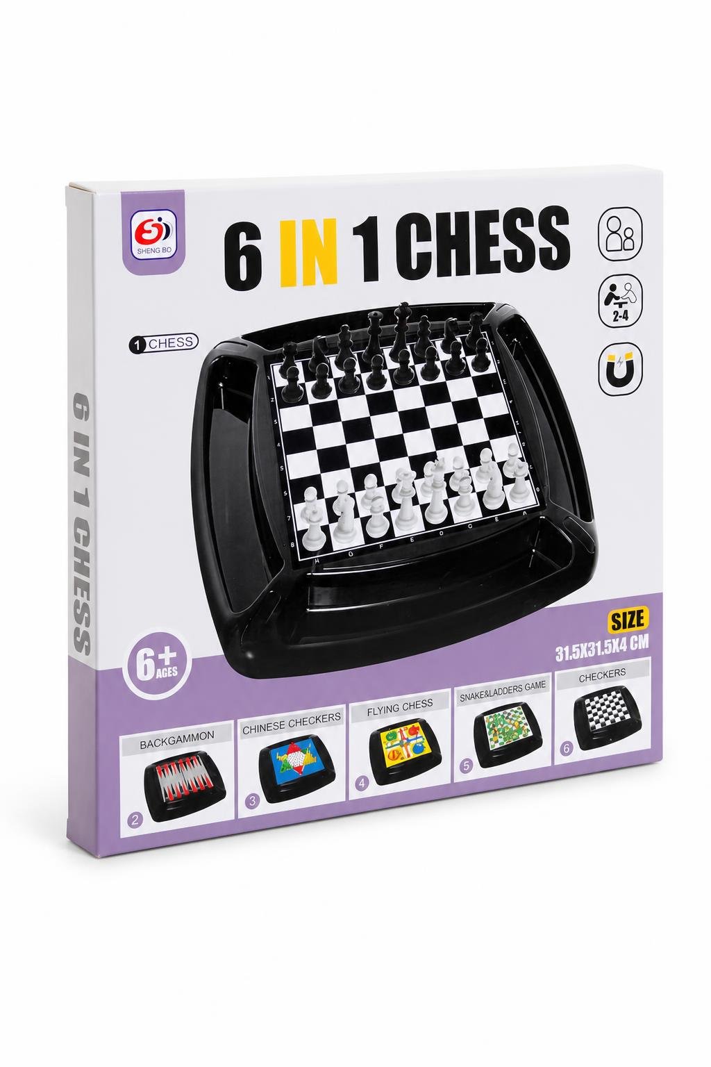 11fe3d48-f6e3-4963-9833-9d6cd4a34f5e.jpg مجموعة ألعاب SHENG BO 6 في 1 للأطفال 6+ - موديل 8037003 - الصورة 1