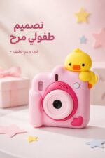 ⁦كاميرا أطفال رقمية للطباعة بالأبيض والأسود - موديل 3733068⁩ - الصورة ⁦3⁩