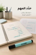 ⁦قلم هاي لايتر مثلث Fomax أزرق فاتح - موديل 1951414⁩ - الصورة ⁦2⁩