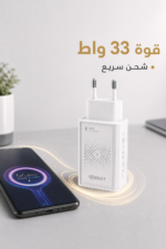 ⁦شاحن QBest سريع 33 واط بوصلة Type-C مدمجة QB41⁩ - الصورة ⁦2⁩