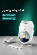 ⁦آلة إزالة الشعر VGR V-706 لاسلكية بـ18 ملقطاً و70 دقيقة⁩ - الصورة ⁦4⁩