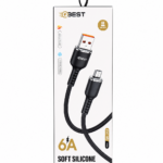 وصلة شحن QBest Micro بتيار 6A ونقل بيانات QB342