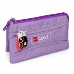 مقلمة Lexi قماشية مثلثة بسحاب واحد - موديل 9125