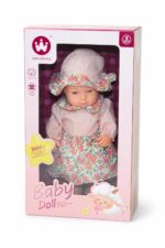 دمية بيبي سيليكون Wandalong 9 Inch بعمر 36M+ - 2520015