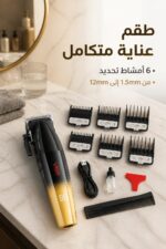 ⁦ماكينة قص شعر VGR 003 للرجال بشاشة LCD وطقم ملحقات⁩ - الصورة ⁦2⁩
