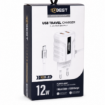 شاحن  QBest بقدرة 12W ومنفذي USB QB31