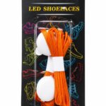 رباط حذاء LED مضيء برتقالي موديل 9107