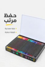 ⁦ألوان خشبية TIANBOWEN Mega Soft 36 لون بعلبة معدنية 6702⁩ - الصورة ⁦3⁩