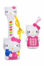 لعبة جيتار موسيقي HELLO KITTY مع موبايل للأطفال 3+ - 10445