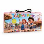 حقيبة ألوان فنية Colorful Party 50 لون - موديل 7779697