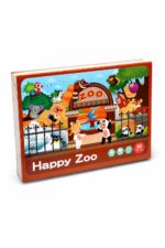 لوح Happy Zoo وايت بورد وطبشور مغناطيسي للأطفال 15814