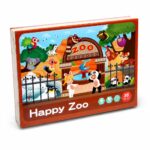 لوح Happy Zoo وايت بورد وطبشور مغناطيسي للأطفال 15814